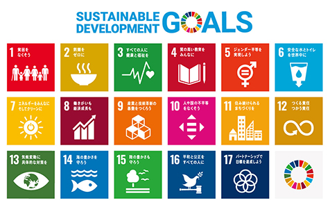 SDGs（Sustainable Development Goals：持続可能な開発目標）
